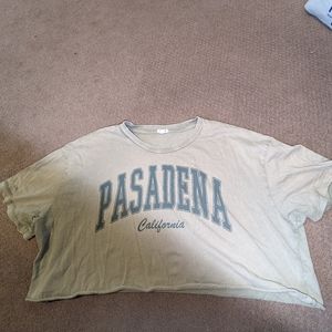 Garage Broken In Cropped Tshirt